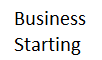 Business Starting